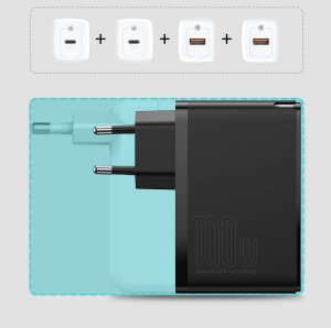 Купить BASEUS СЗУ GaN5 USB-C_2-A_2 100W с кабелем-6.jpg